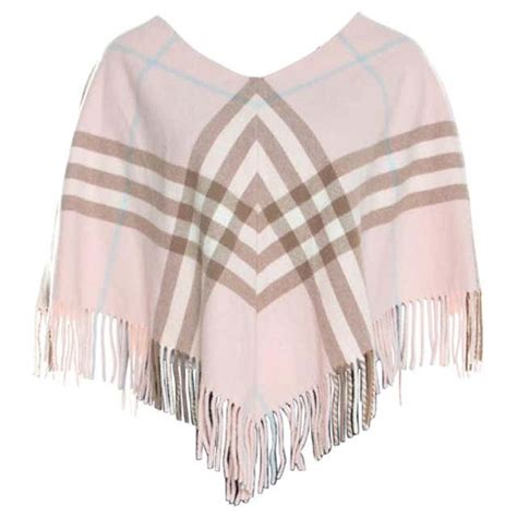 burberry pink poncho|burberry poncho for sale.